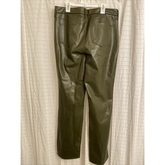 nydj sculpt her pants 10 Women Green Wide Leg Going Out - Picture 5 of 6